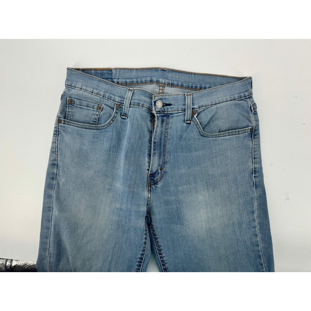 Levi's 541 Athletic Taper Jeans Mens‎ 33x32 Light Wash Blue Stretch Denim Pants